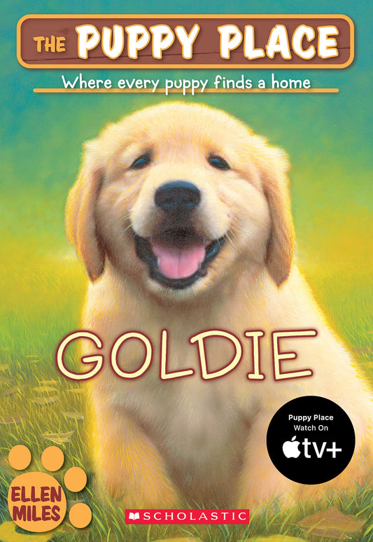 Goldie The Happy Book Stack