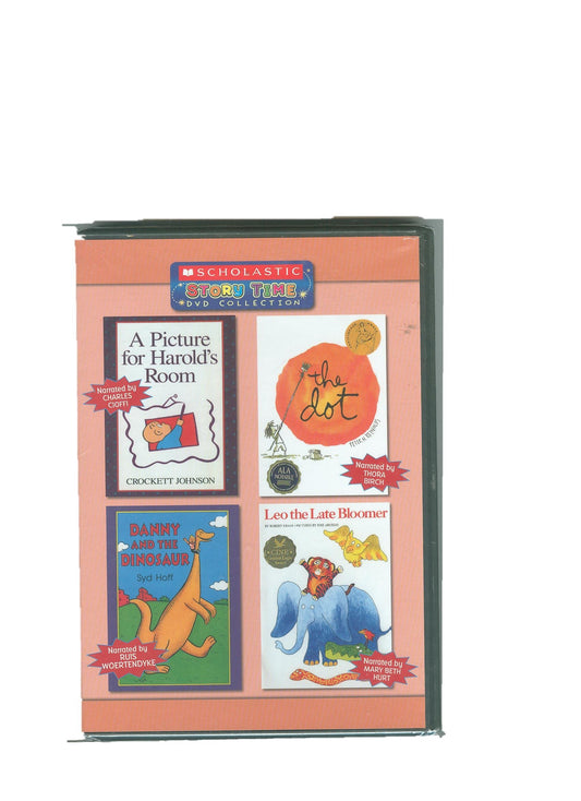 Scholastic Story Time, DVD Collection: A Picture for Harold's Room / The Dot / Danny and the Dinosaur / Leo the Late Bloomer The Happy Book Stack