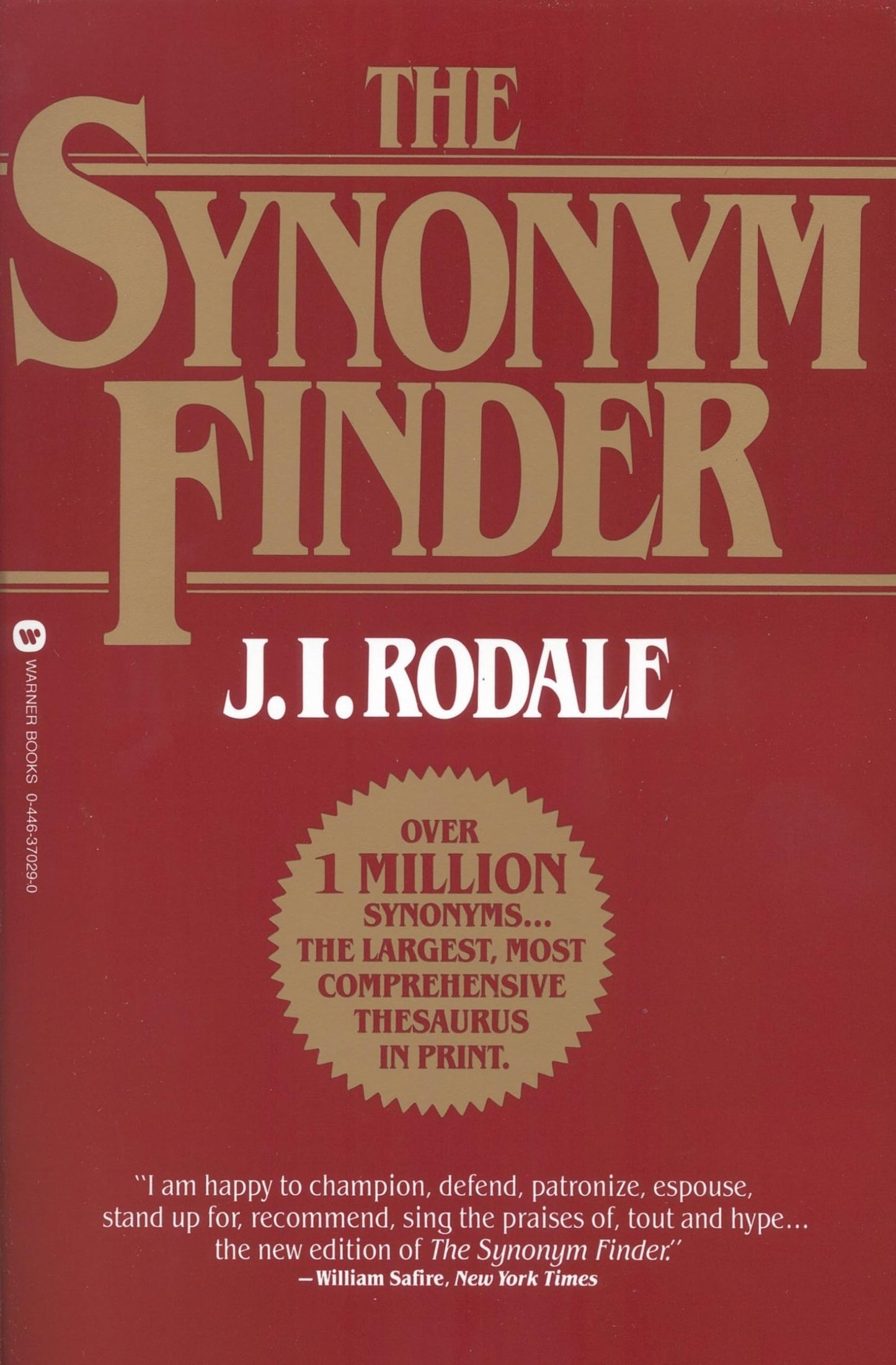 The Synonym Finder The Happy Book Stack