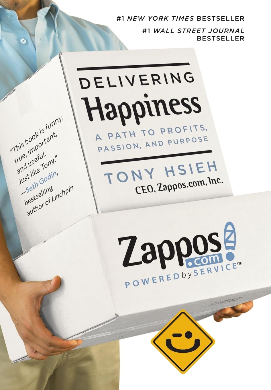 Delivering Happiness: A Path to Profits, Passion, and Purpose The Happy Book Stack