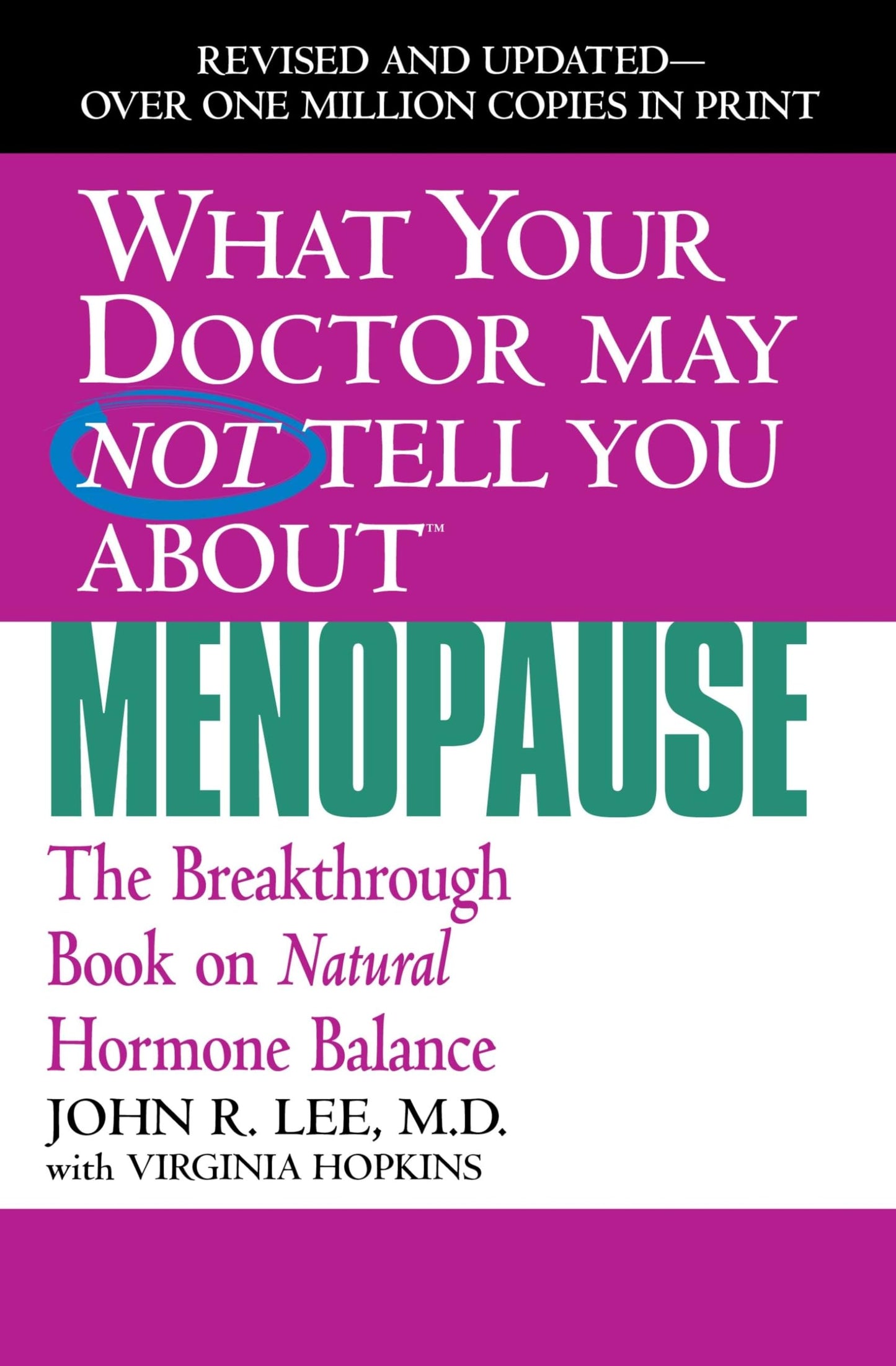 What Your Doctor May Not Tell You About Menopause (TM): The Breakthrough Book on Natural Hormone Balance (What Your Doctor May Not Tell You About...(Paperback)) The Happy Book Stack