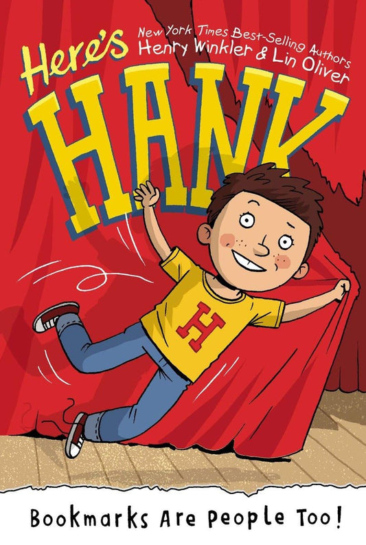 Bookmarks Are People Too! #1 (Here's Hank) The Happy Book Stack