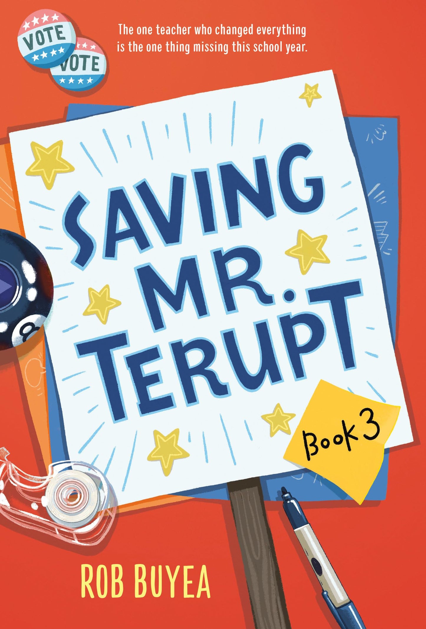Saving Mr. Terupt The Happy Book Stack