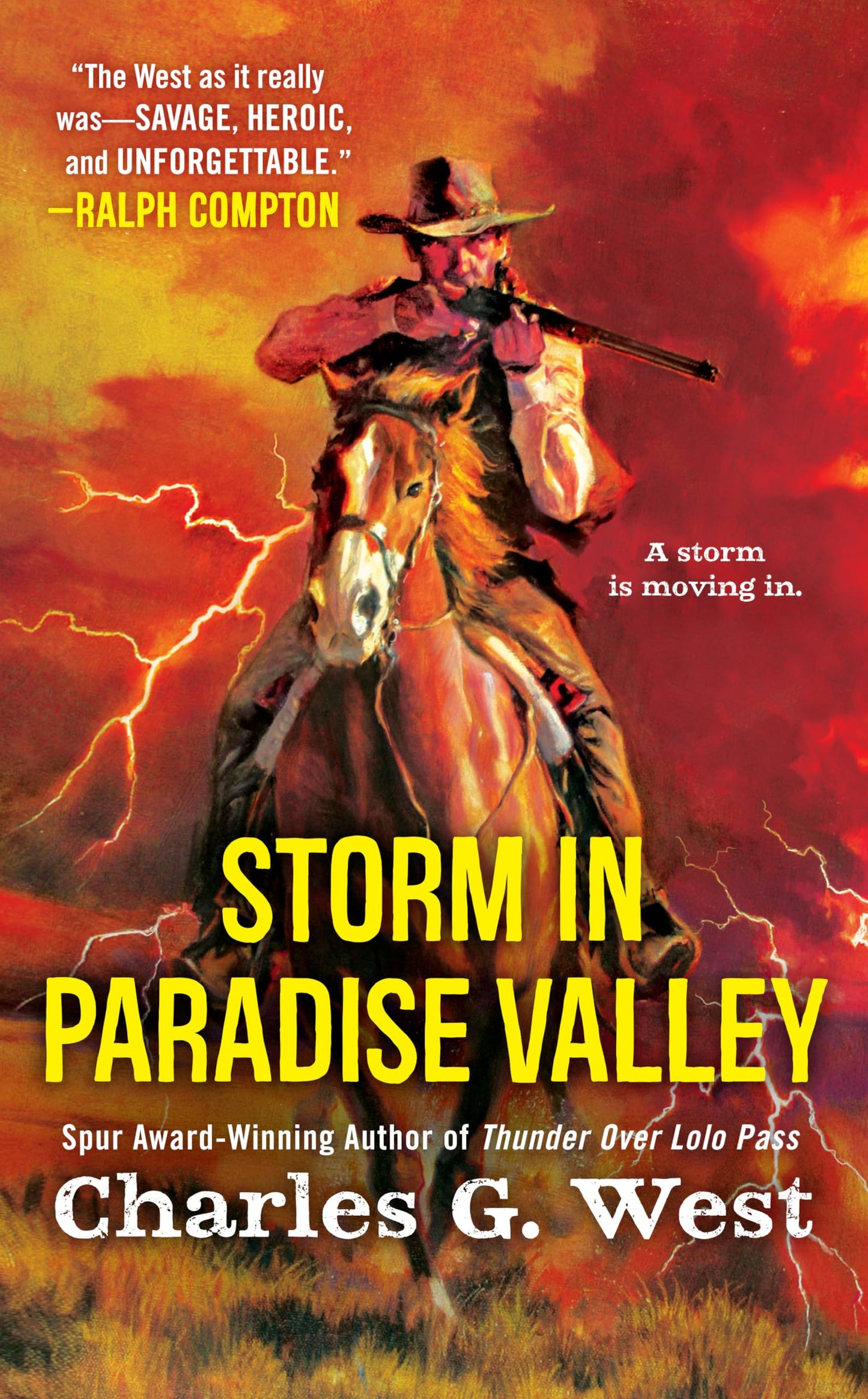 Storm in Paradise Valley - 6172