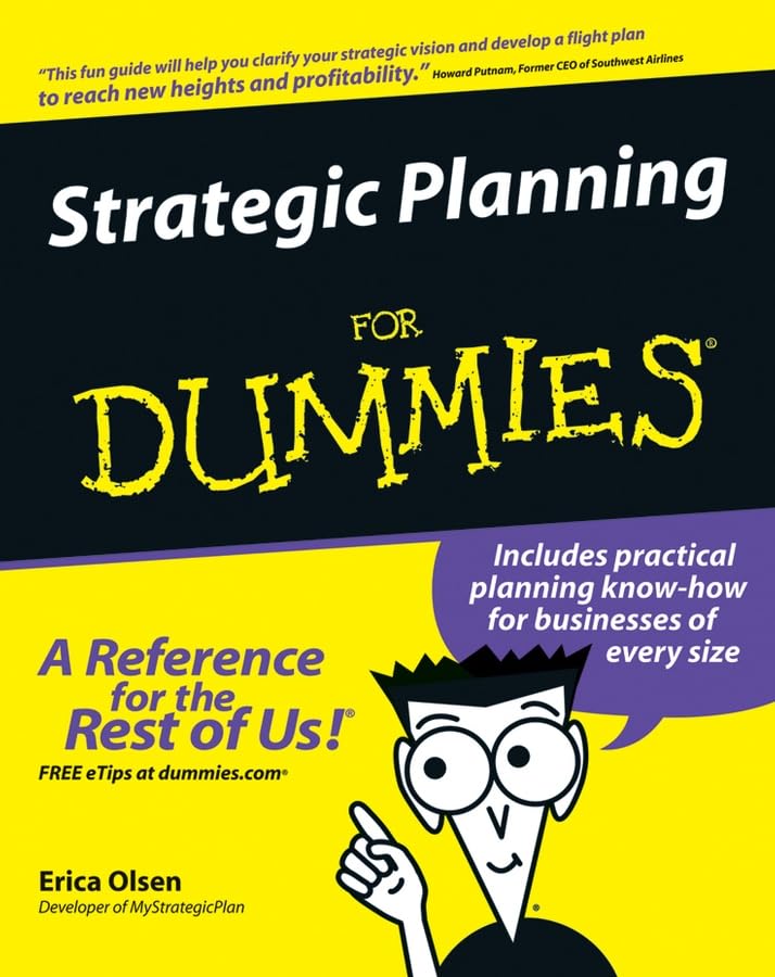Strategic Planning for Dummies The Happy Book Stack