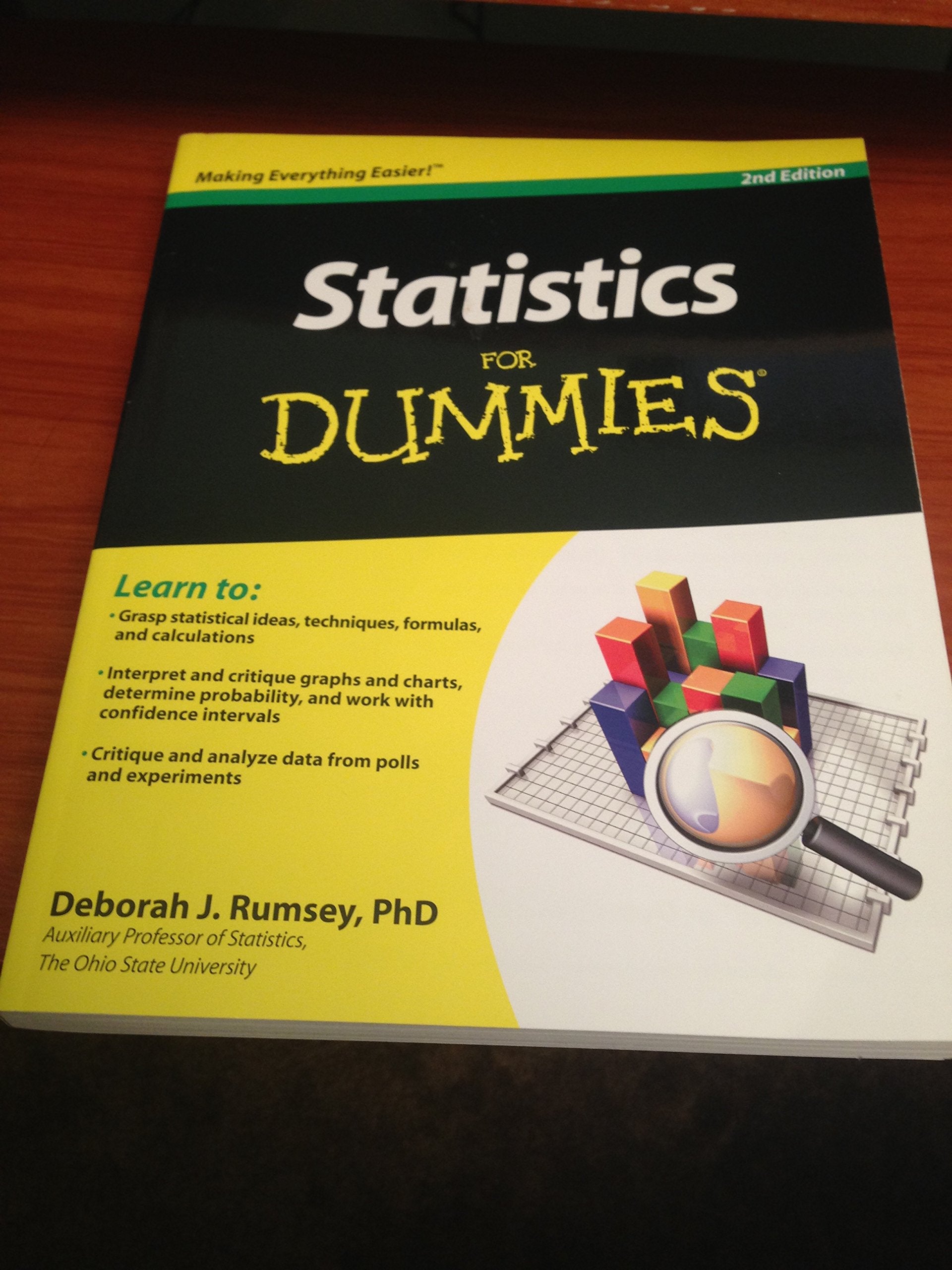 Statistics for Dummies The Happy Book Stack