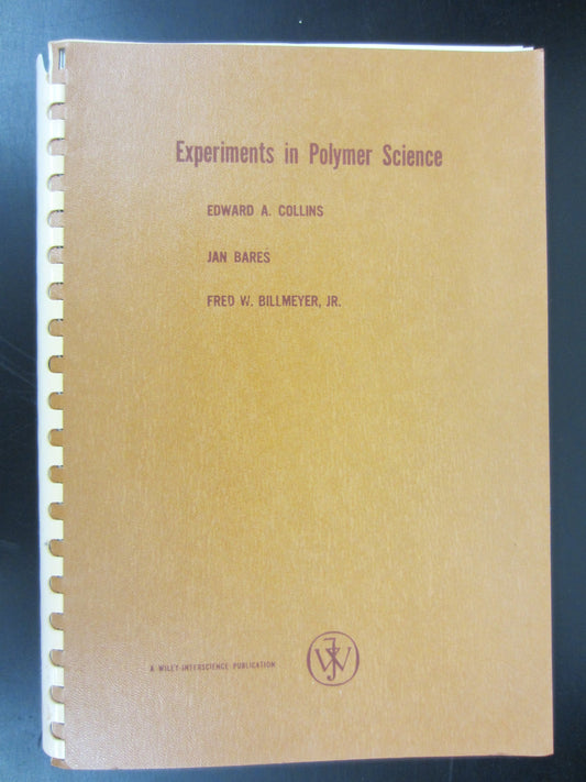 Experiments in Polymer Science - 6873