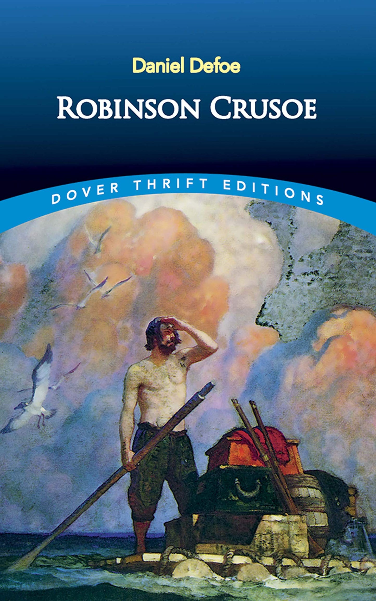 Robinson Crusoe (Dover Thrift Editions: Classic Novels) - 6663