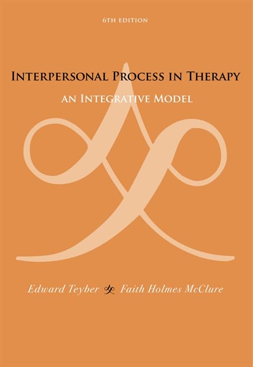 Interpersonal Process in Therapy: An Integrative Model The Happy Book Stack