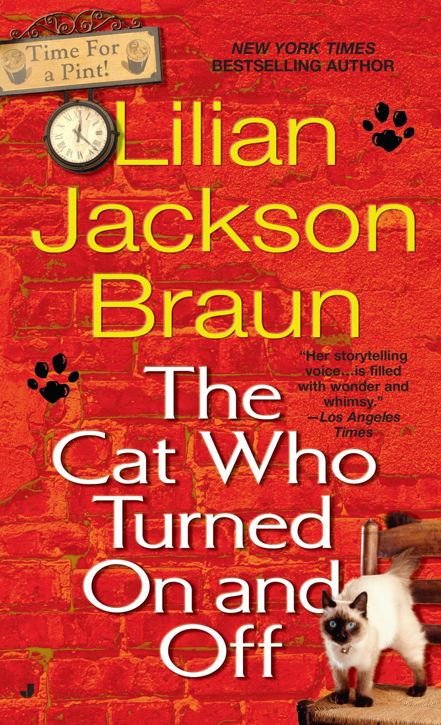 The Cat Who Turned On and Off The Happy Book Stack