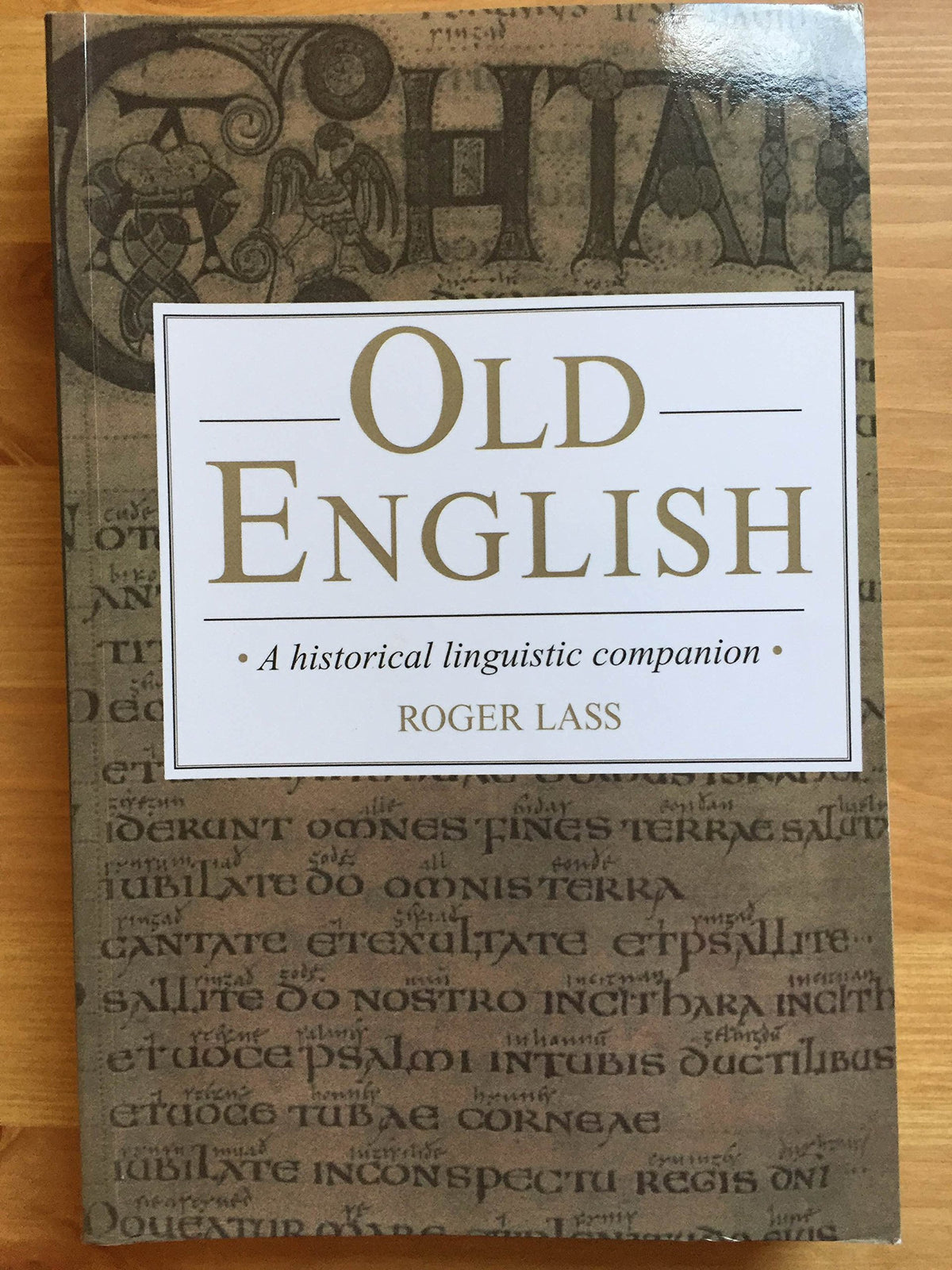 Old English: A Historical Linguistic Companion The Happy Book Stack