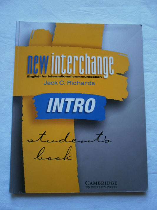 New Interchange Intro Student's Book: English for International Communication - 339