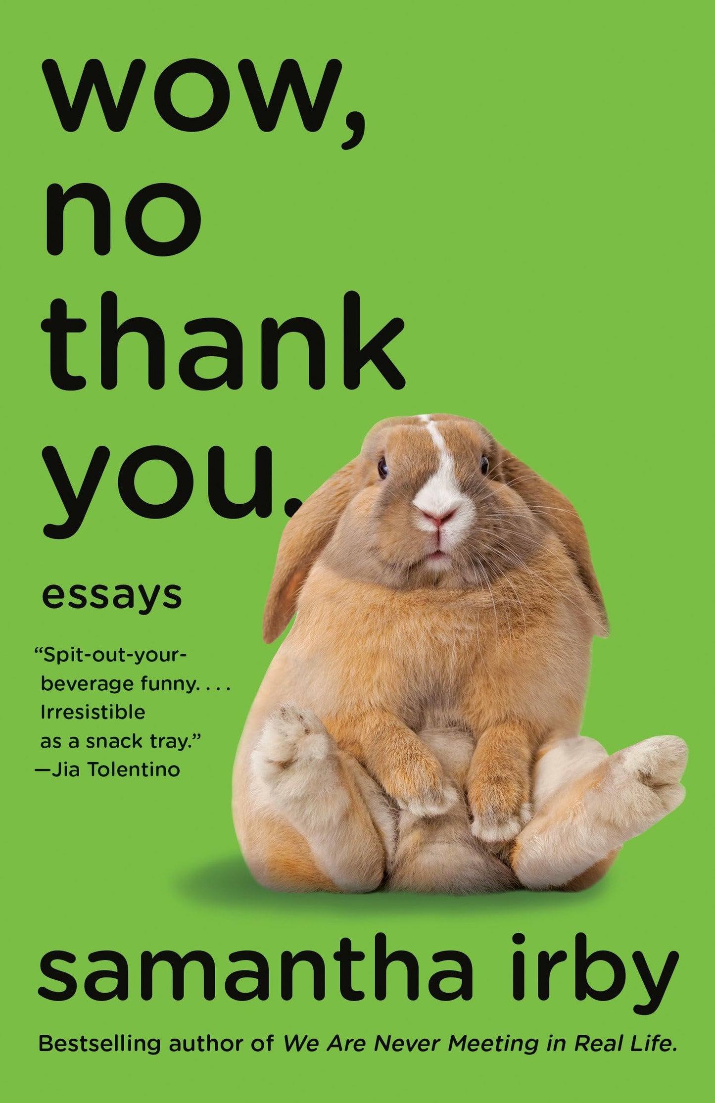 Wow, No Thank You.: Essays (Lambda Literary Award) The Happy Book Stack