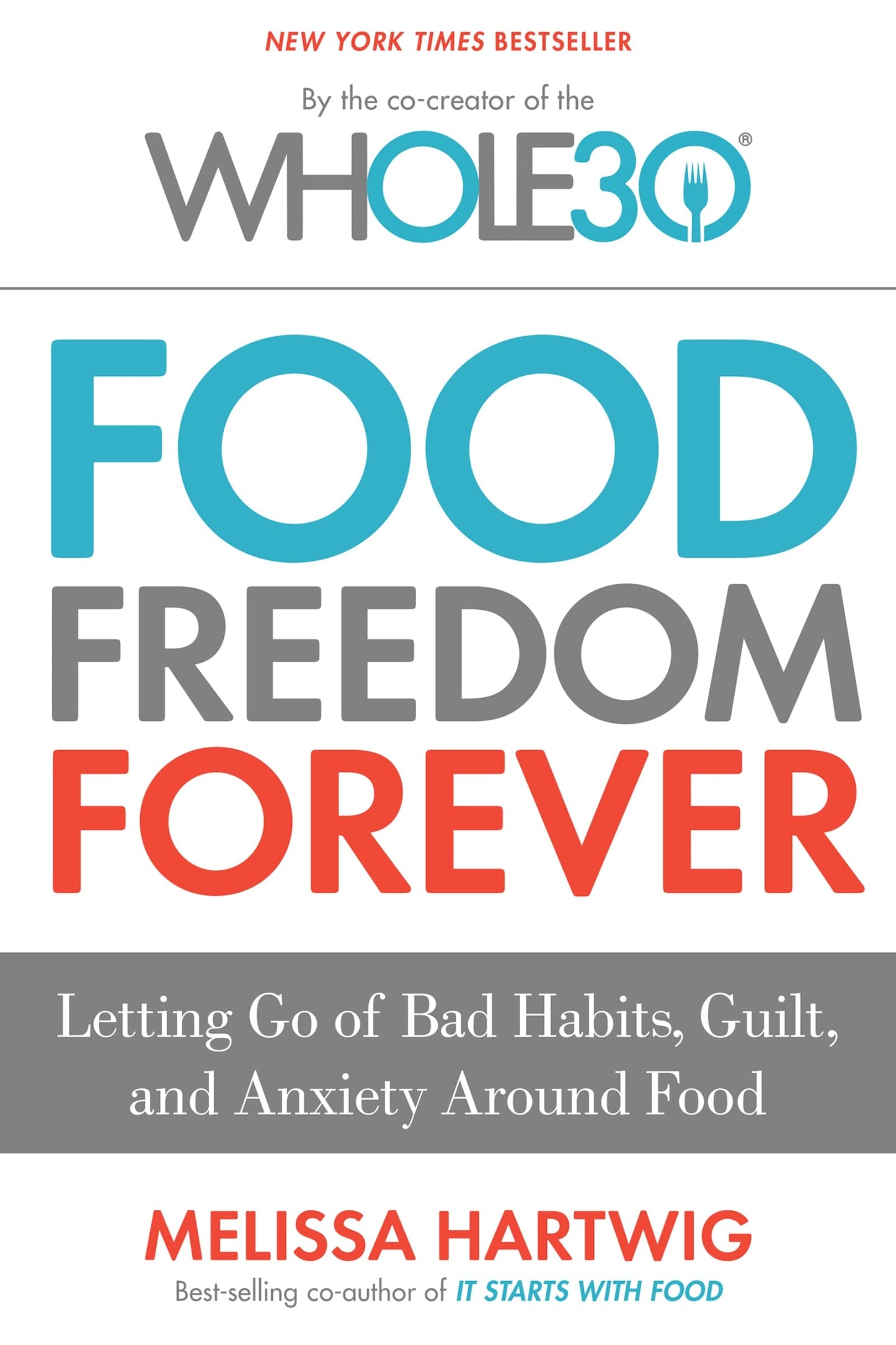 Food Freedom Forever: Letting Go of Bad Habits, Guilt, and Anxiety Around Food by the Co-Creator of the Whole30 The Happy Book Stack