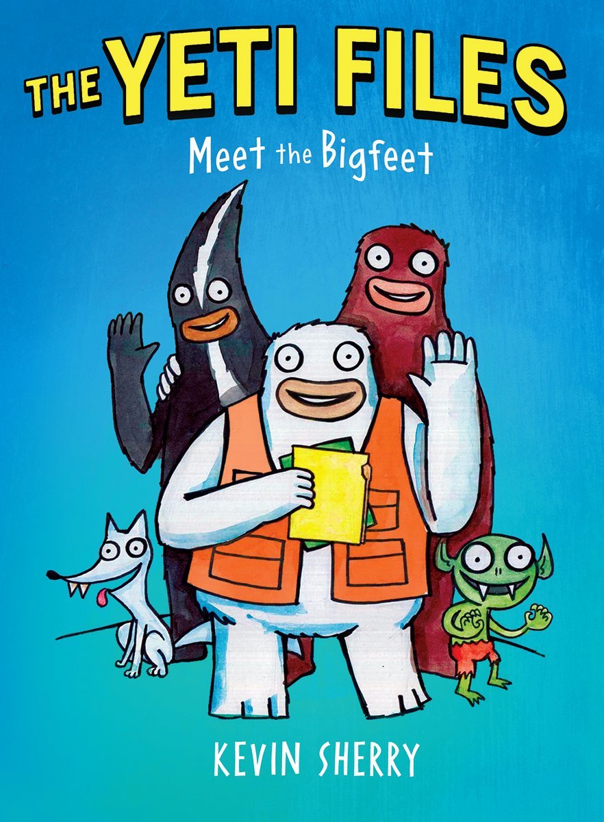 Meet the Bigfeet (The Yeti Files #1) (1) The Happy Book Stack