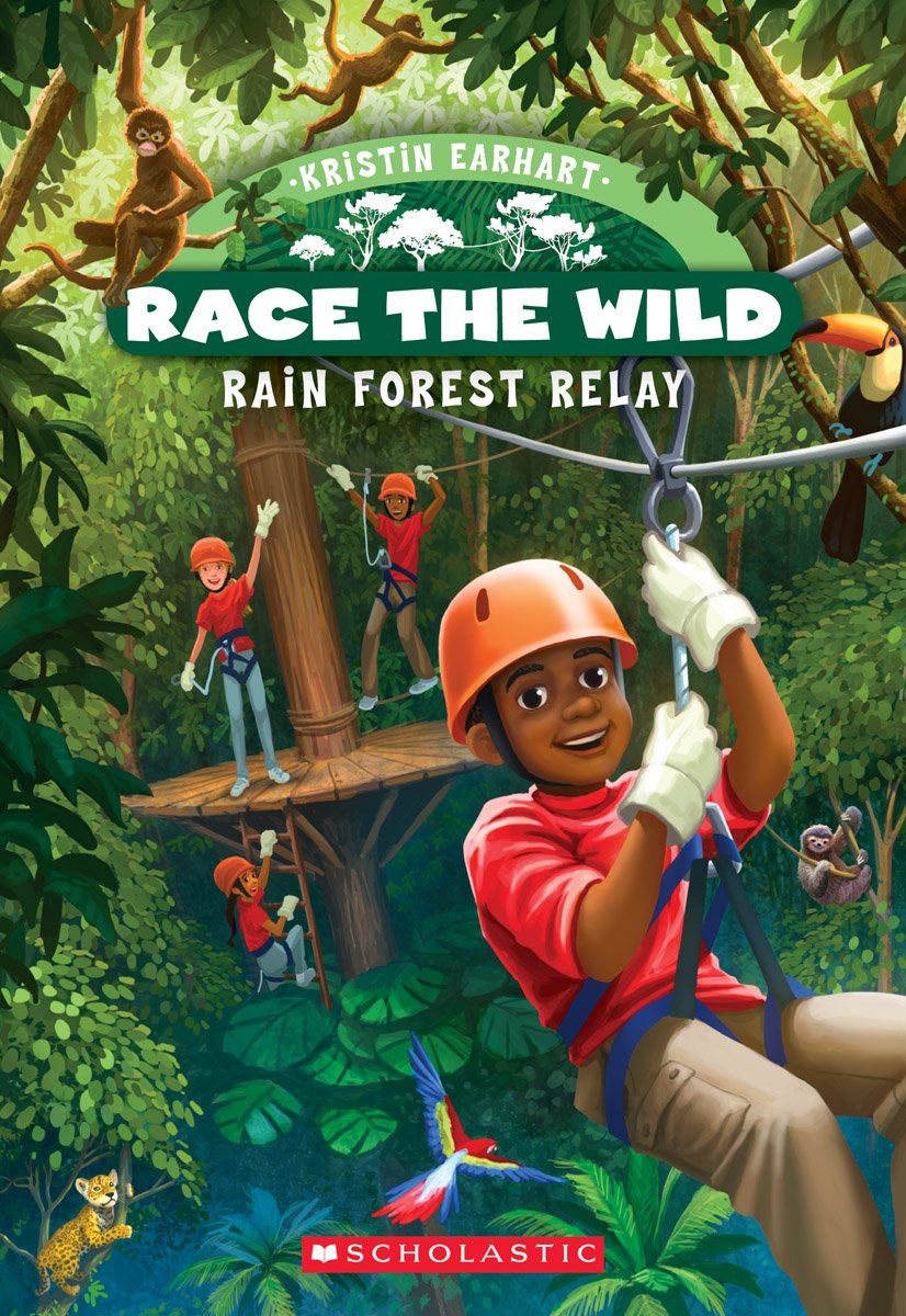 Rain Forest Relay (Race the Wild #1) (1) The Happy Book Stack