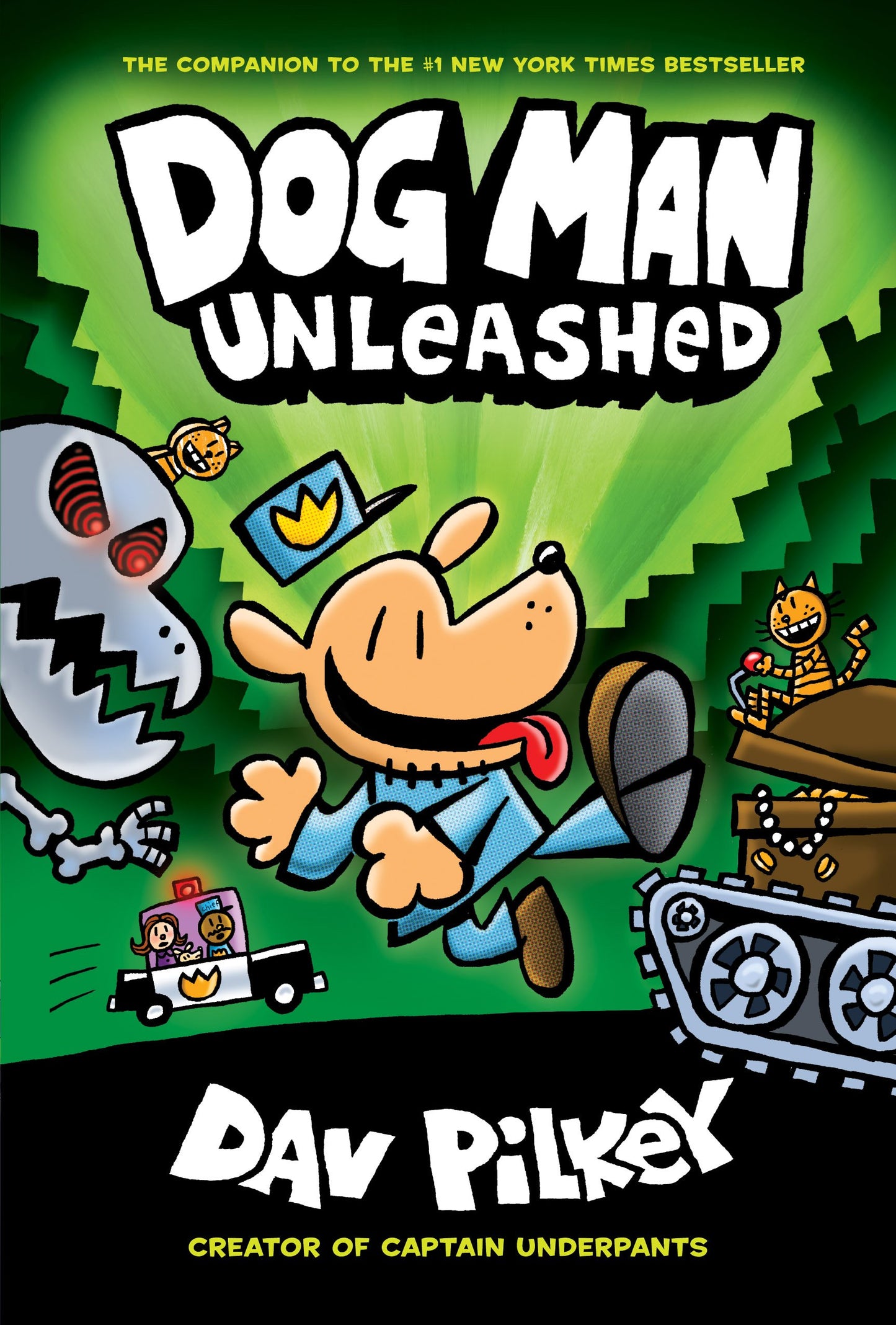 Dog Man Unleashed: From the Creator of Captain Underpants (Dog Man #2) The Happy Book Stack