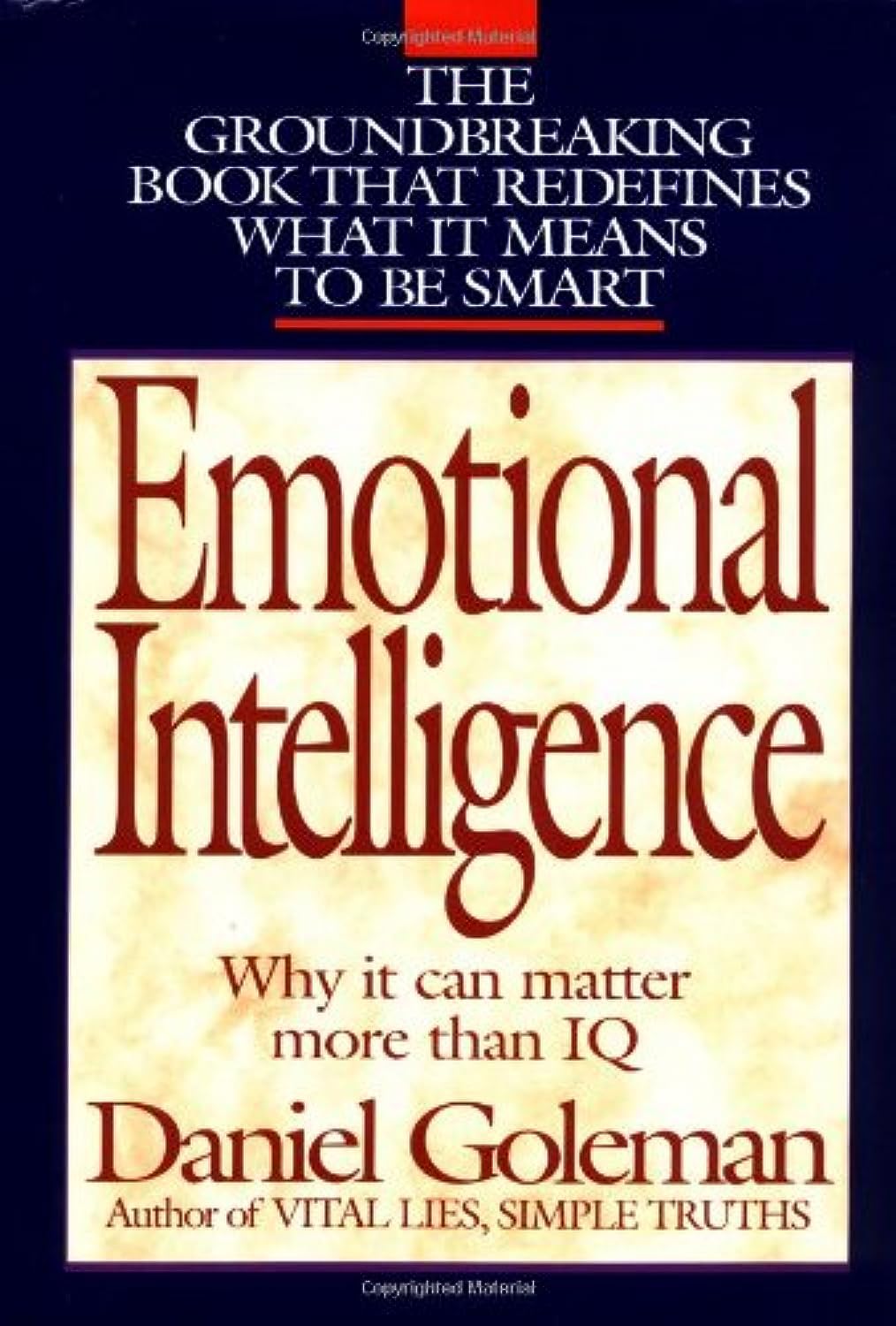 Emotional Intelligence: Why It Can Matter More than IQ - 9923