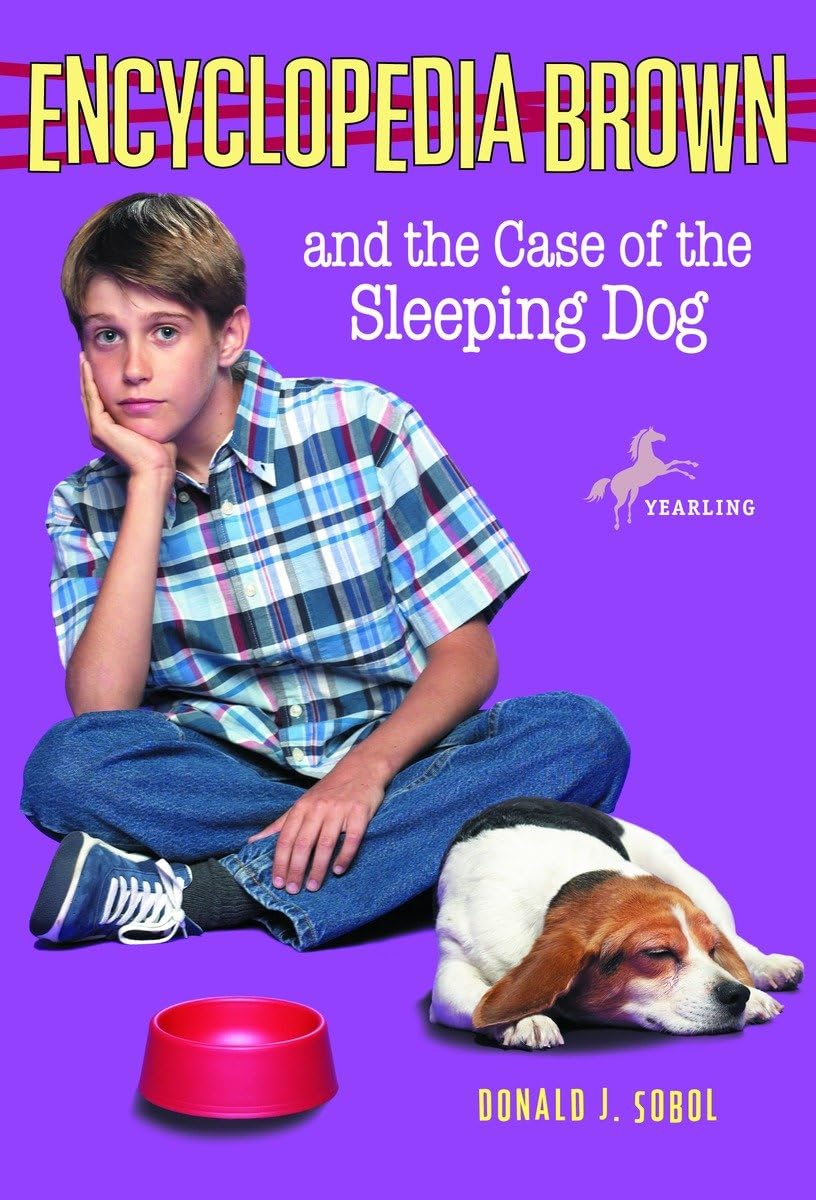 Encyclopedia Brown and the Case of the Sleeping Dog The Happy Book Stack