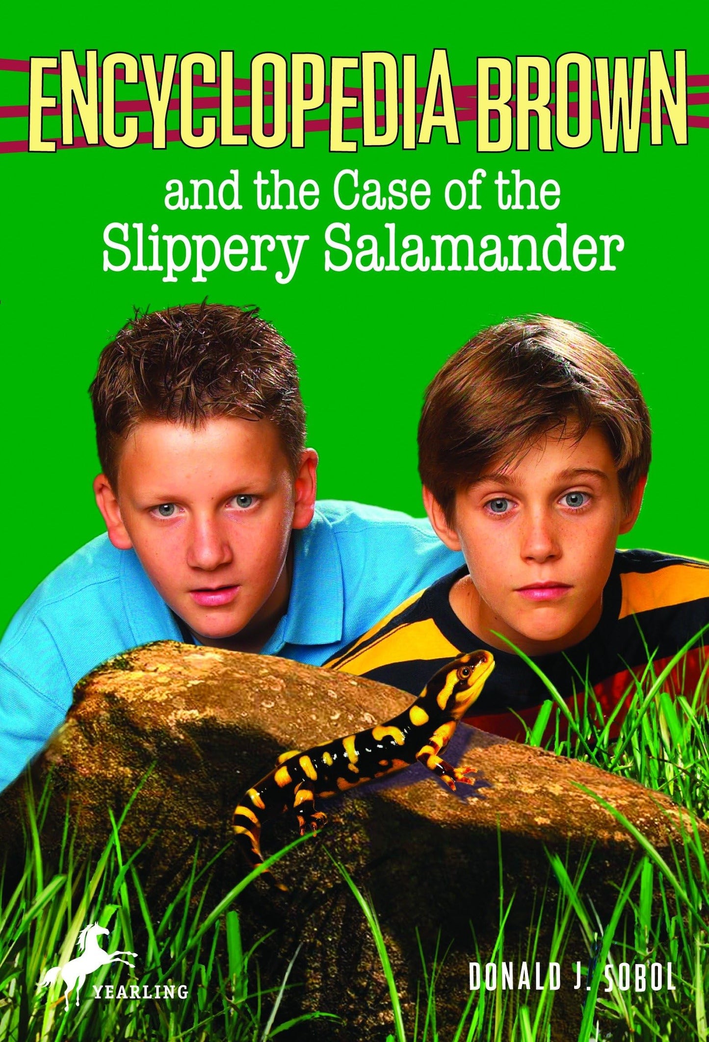 Encyclopedia Brown and the Case of the Slippery Salamander The Happy Book Stack