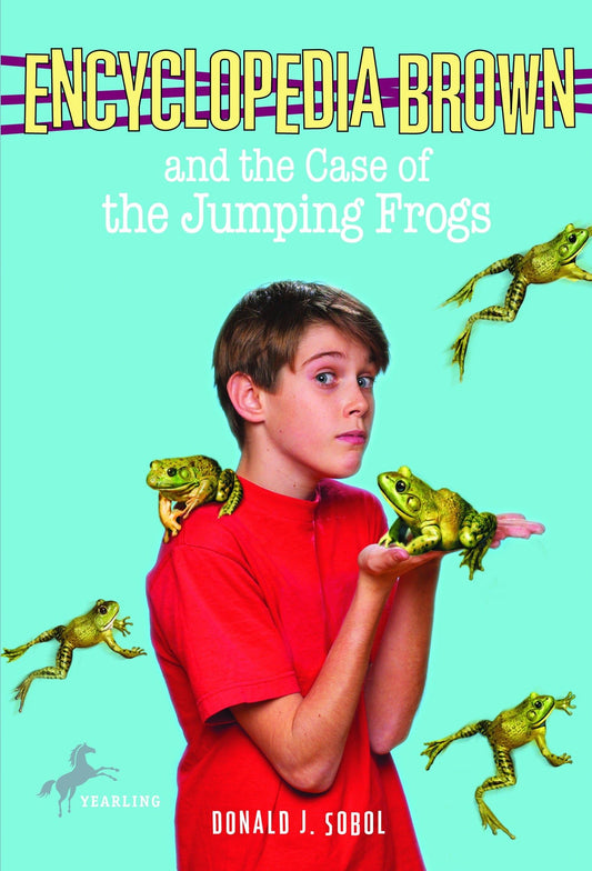 Encyclopedia Brown and the Case of the Jumping Frogs The Happy Book Stack