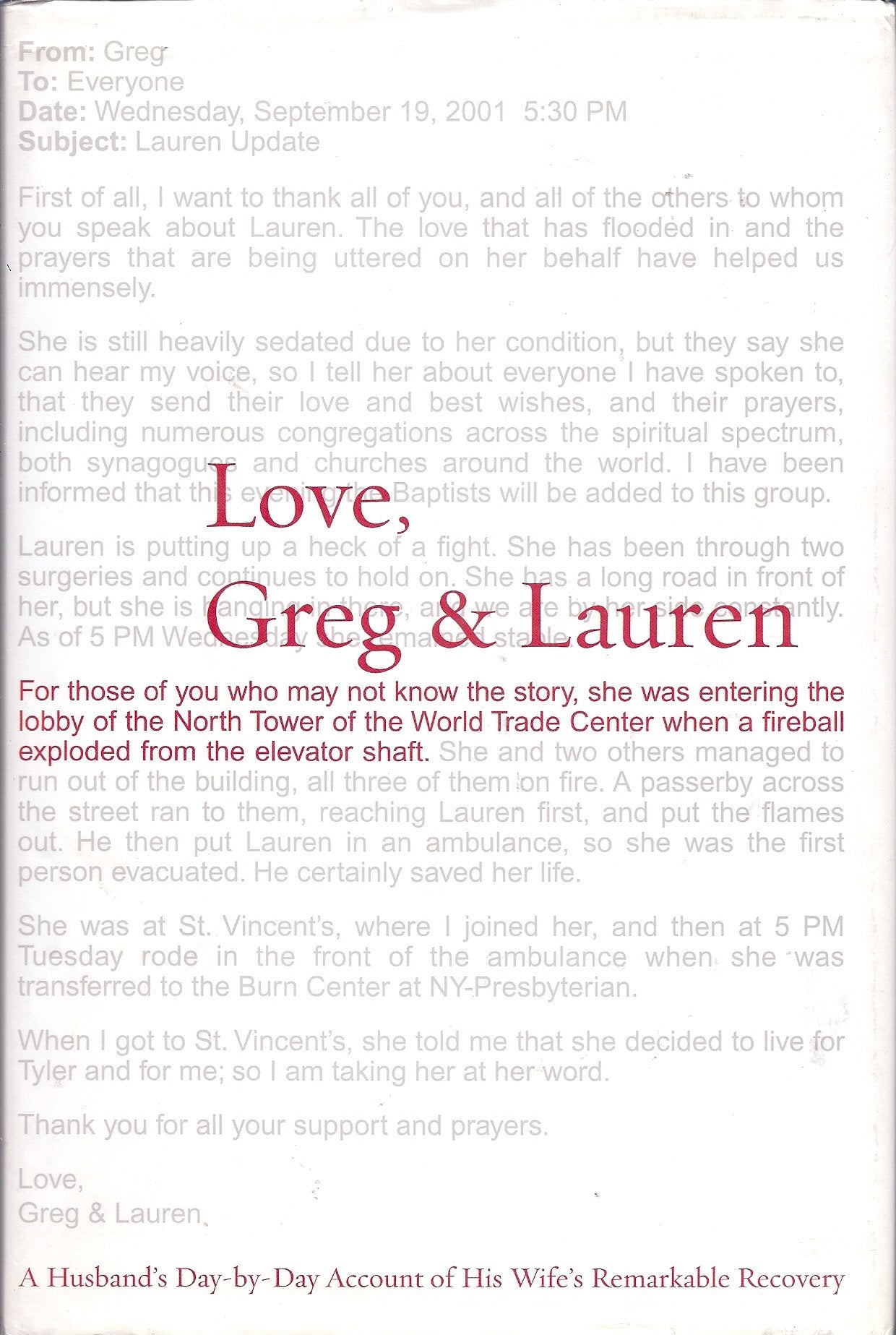 Love, Greg & Lauren The Happy Book Stack