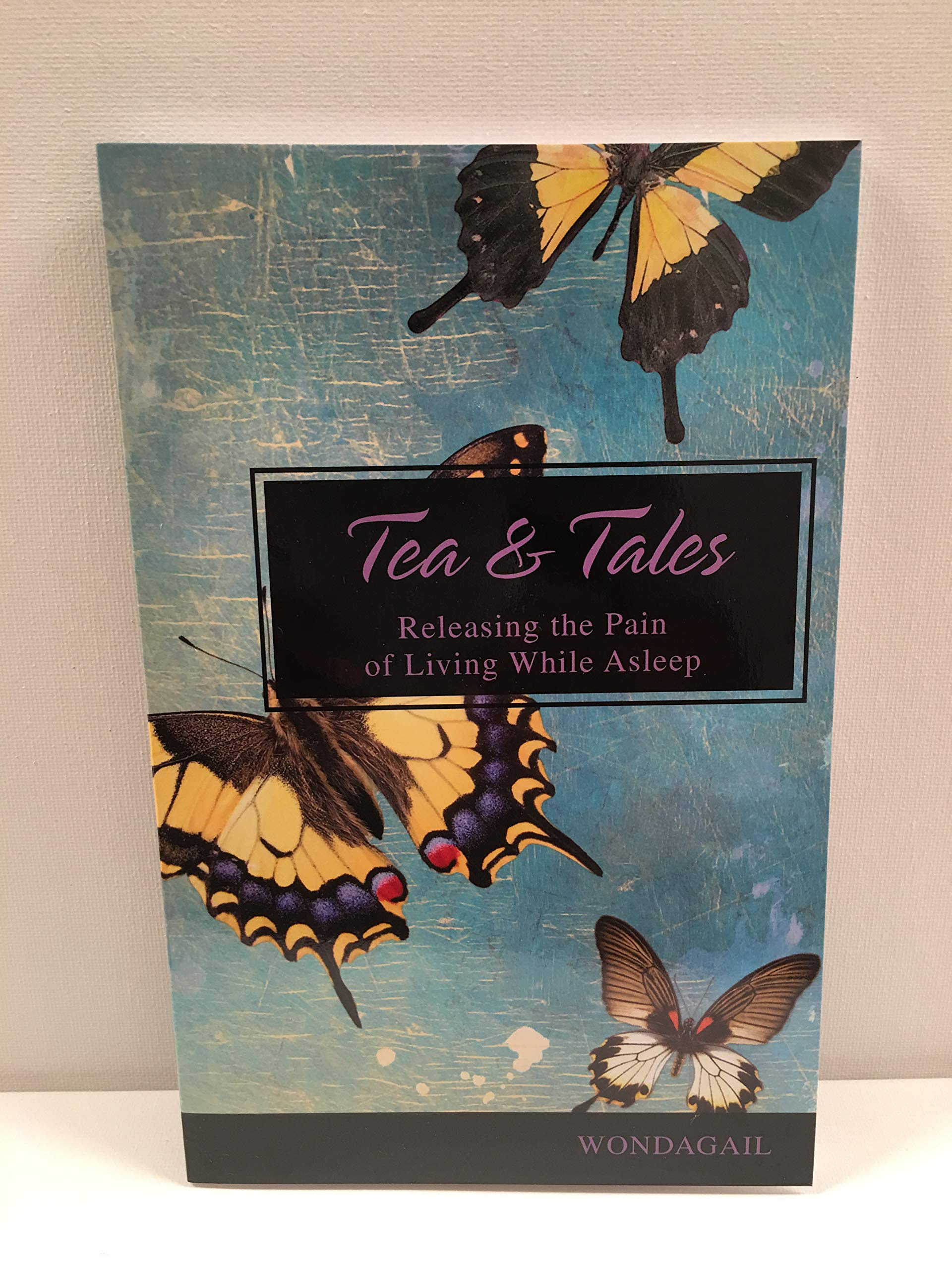 "Tea The Happy Book Stack