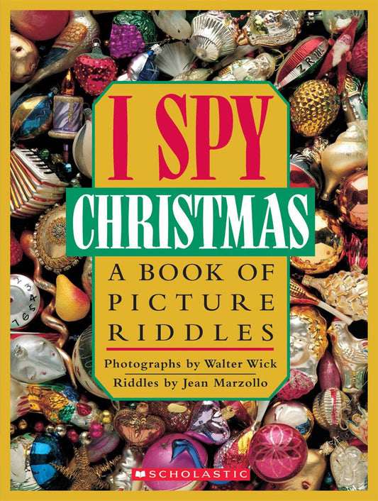 I Spy Christmas: A Book of Picture Riddles The Happy Book Stack