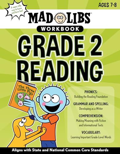 Mad Libs Workbook: Grade 2 Reading: Aligns with State and National Common Core Standards The Happy Book Stack