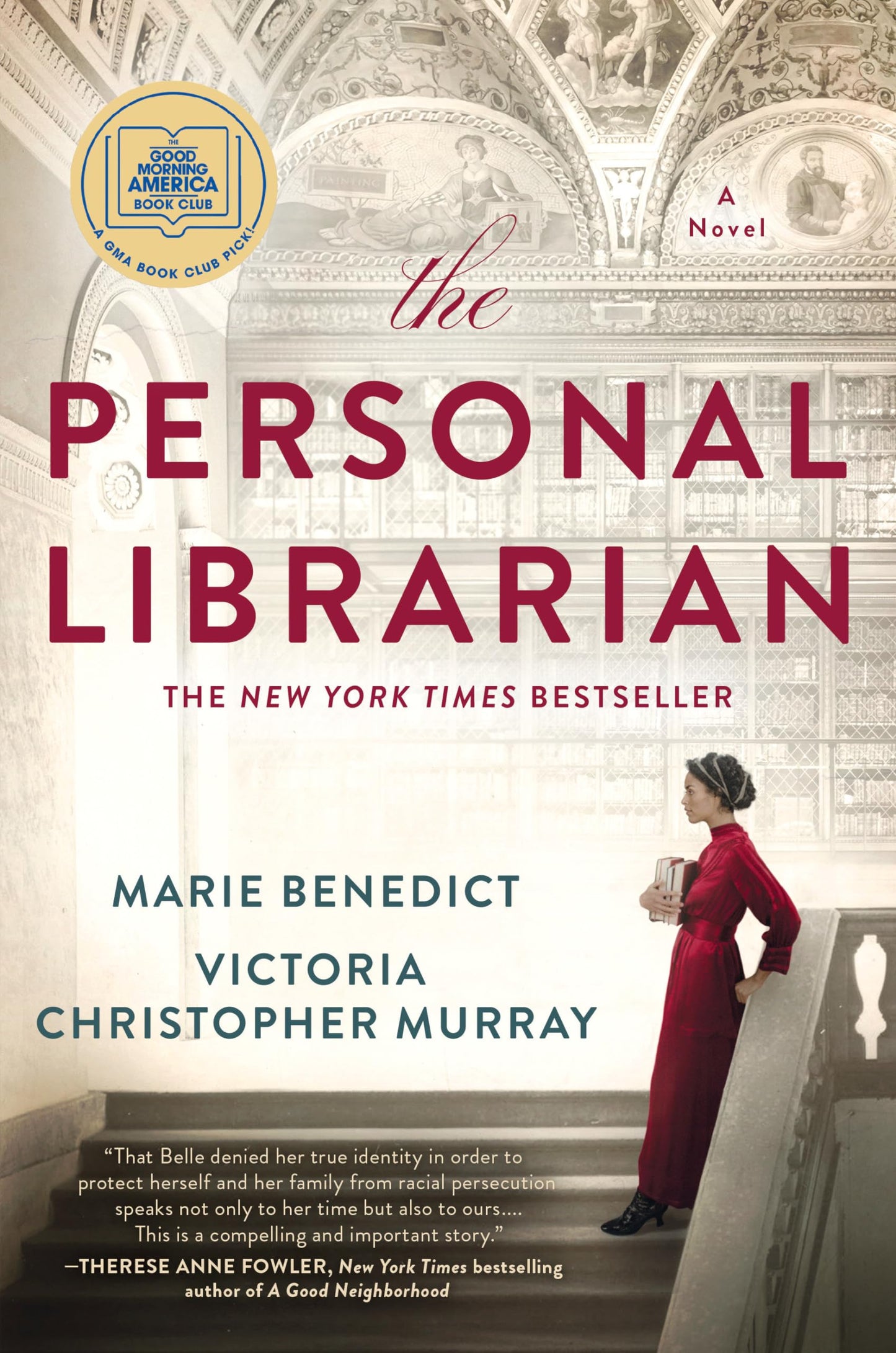 The Personal Librarian: A GMA Book Club Pick The Happy Book Stack