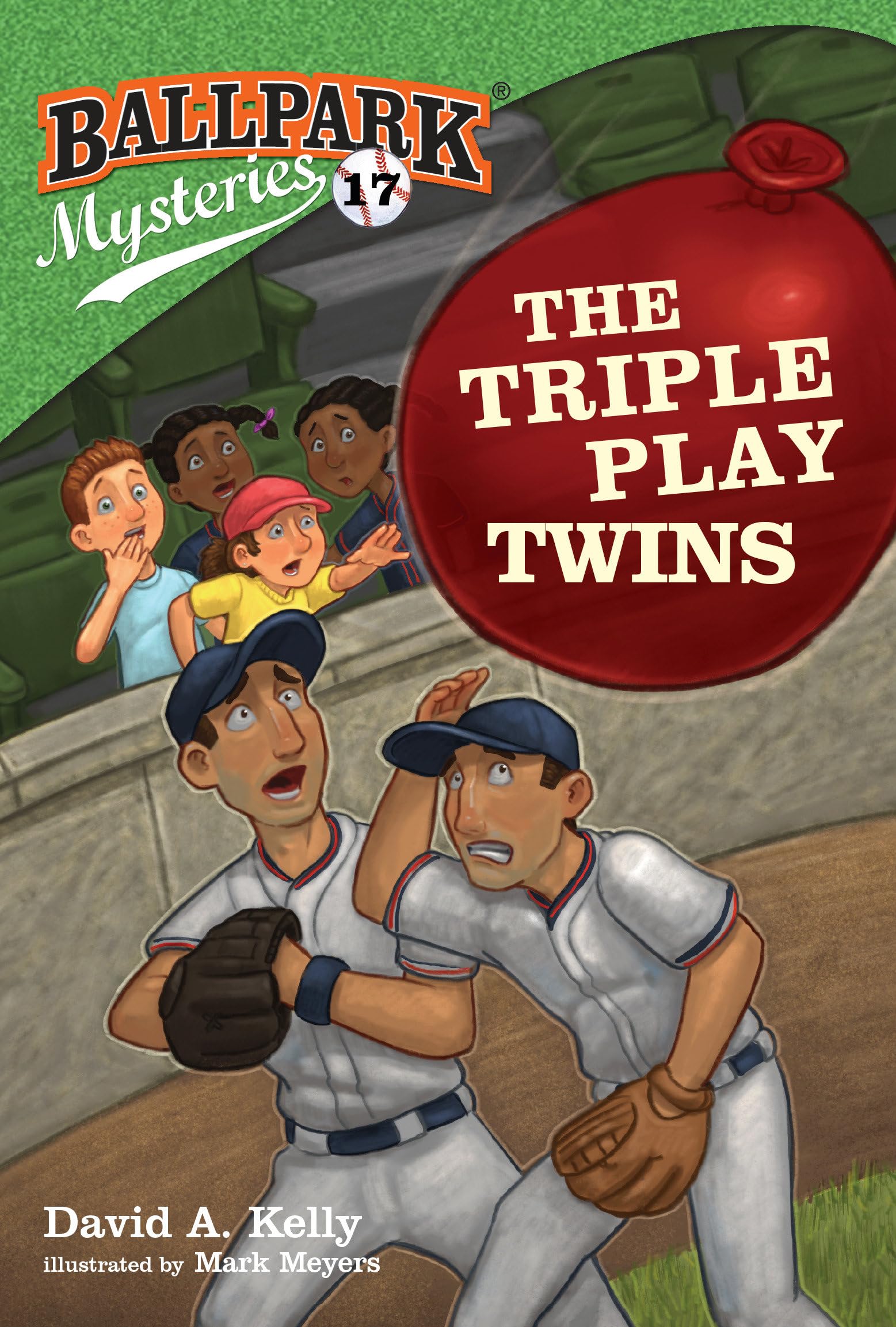 Ballpark Mysteries #17: The Triple Play Twins The Happy Book Stack