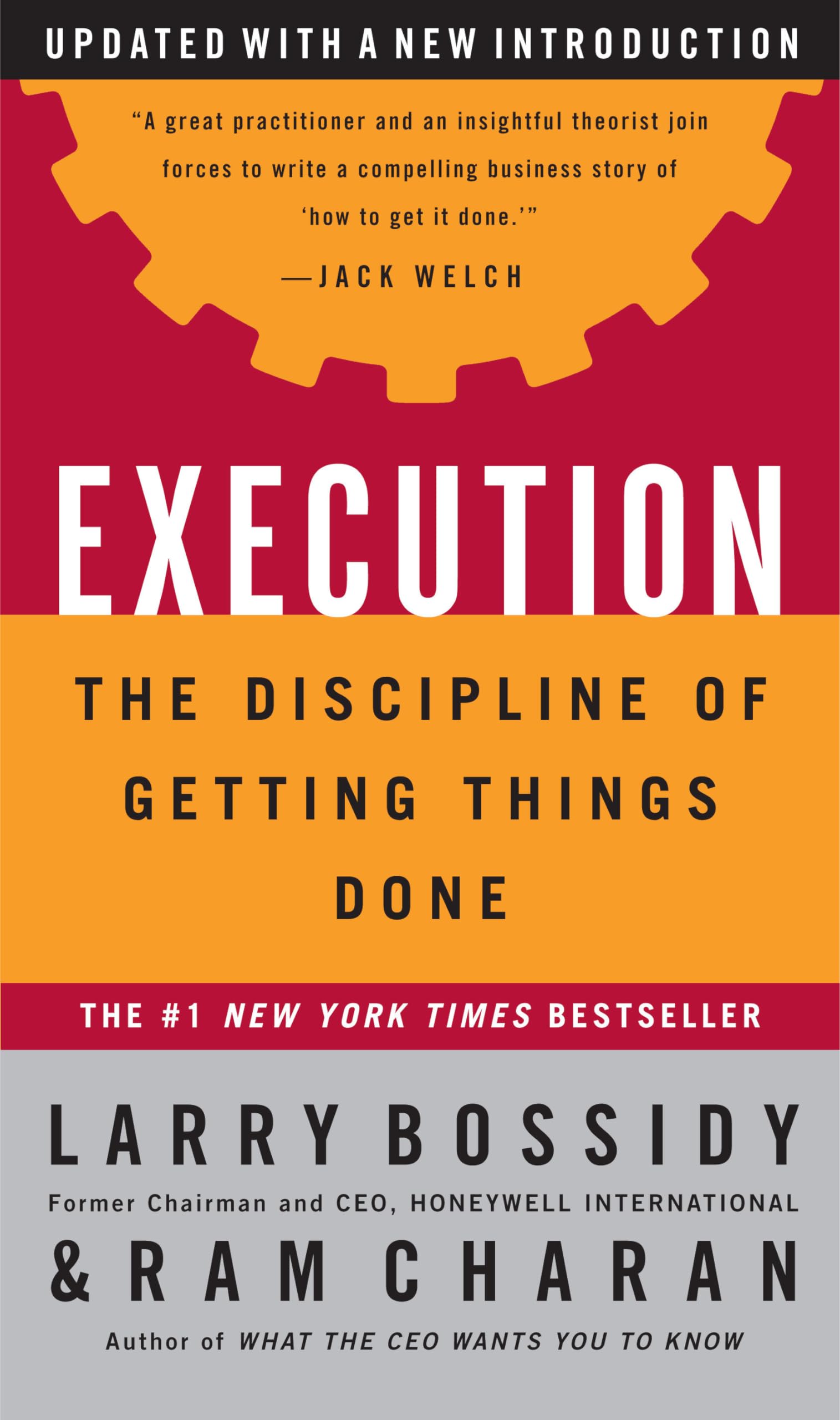 Execution: The Discipline of Getting Things Done The Happy Book Stack