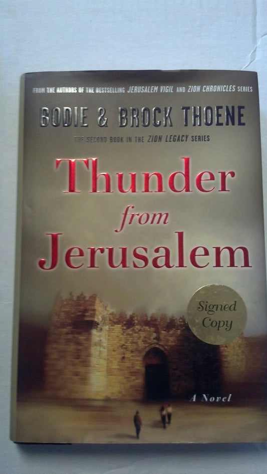 Thunder from Jerusalem (Zion Legacy Book 2) The Happy Book Stack