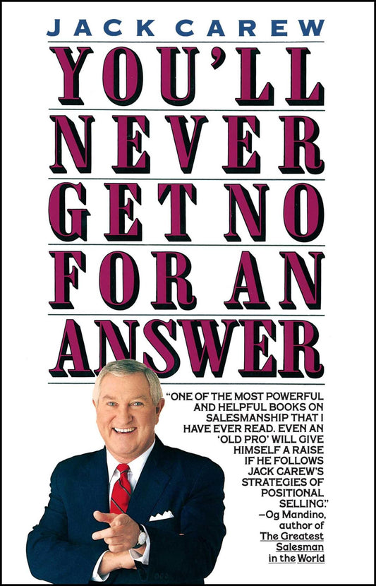 You'll Never Get No For An Answer The Happy Book Stack