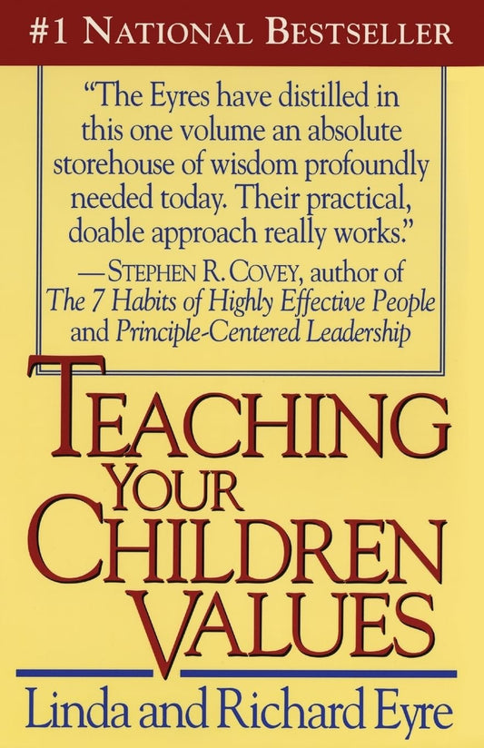 Teaching Your Children Values The Happy Book Stack