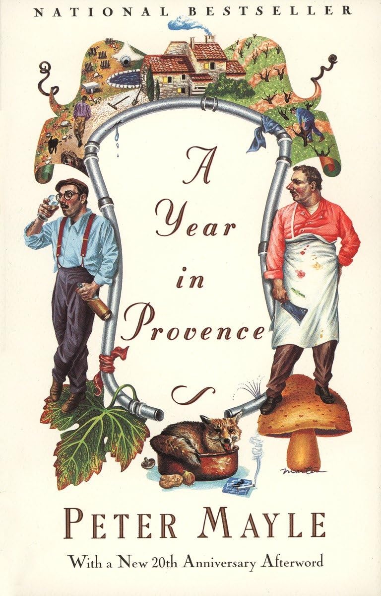A Year in Provence The Happy Book Stack