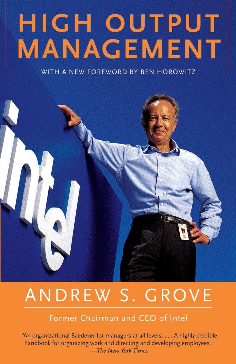 High Output Management The Happy Book Stack