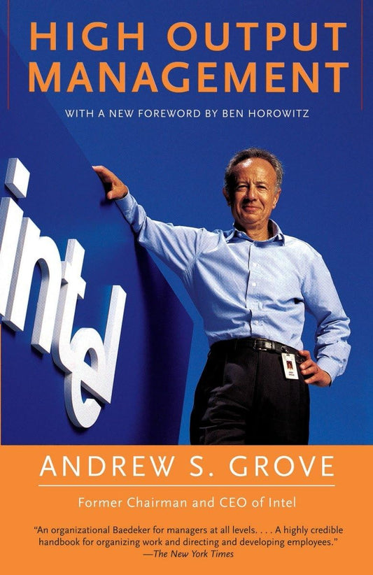 High Output Management The Happy Book Stack