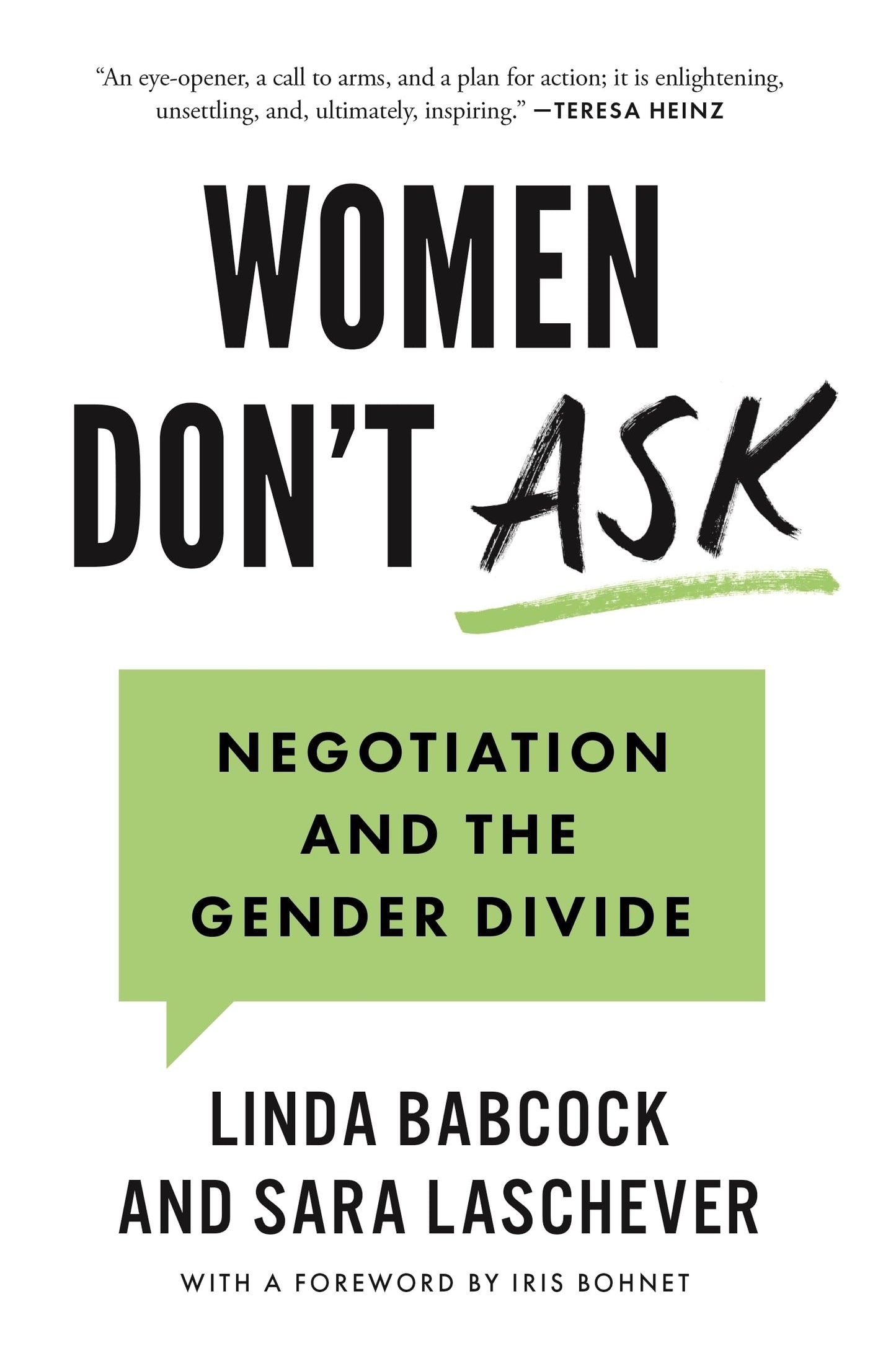 Women Don't Ask: Negotiation and the Gender Divide - 442