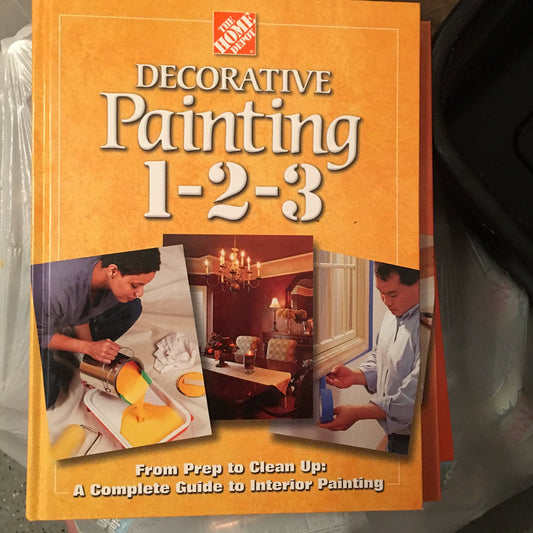 Decorative Painting 1-2-3 The Happy Book Stack