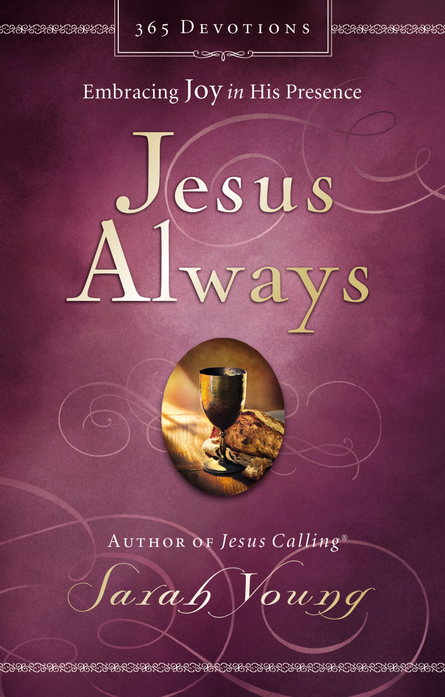 Jesus Always, Padded Hardcover, with Scripture References: Embracing Joy in His Presence (A 365-Day Devotional) – The Perfect Christian New Year's Resolution Gift The Happy Book Stack