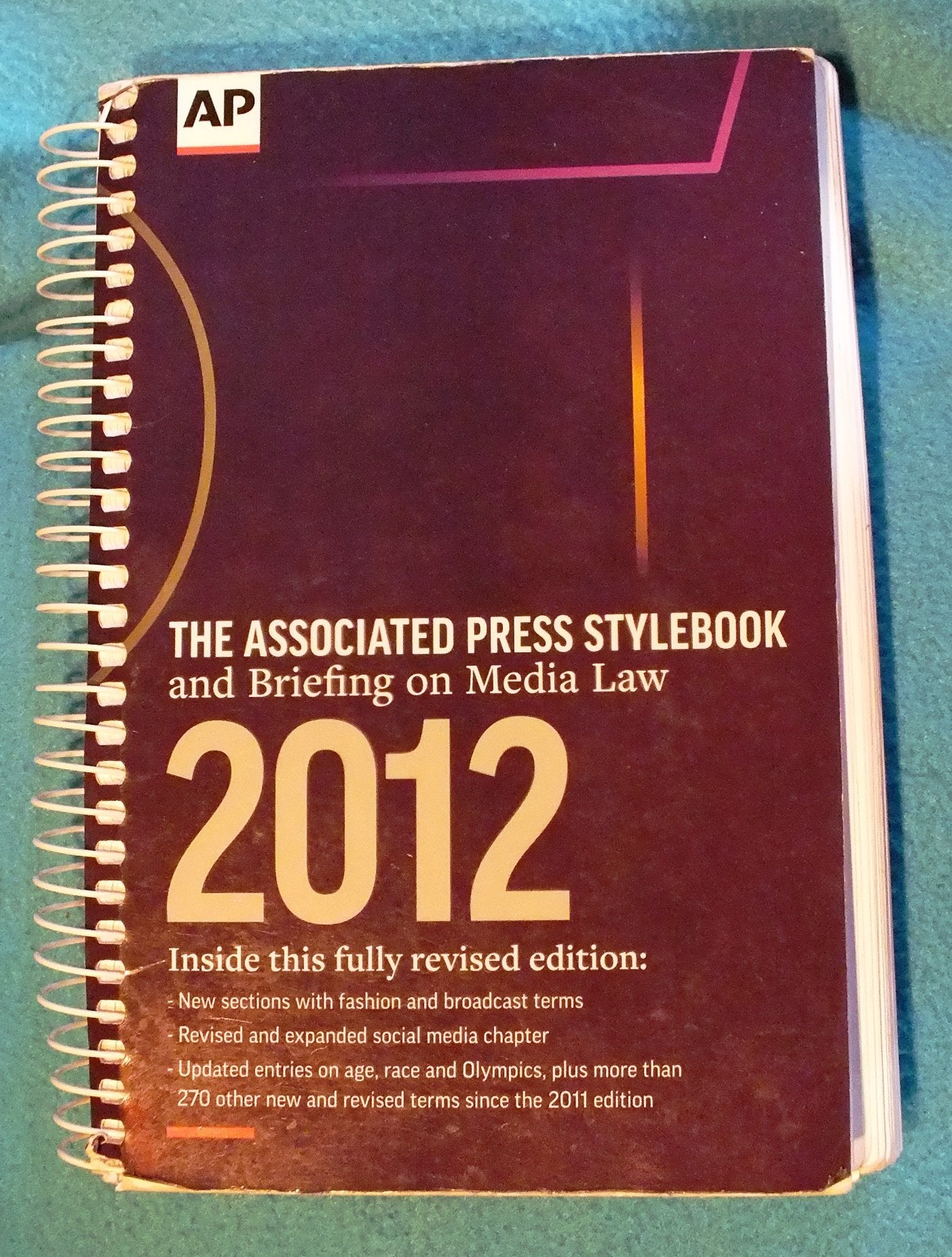 The Associated Press Stylebook and Briefing on Media Law The Happy Book Stack