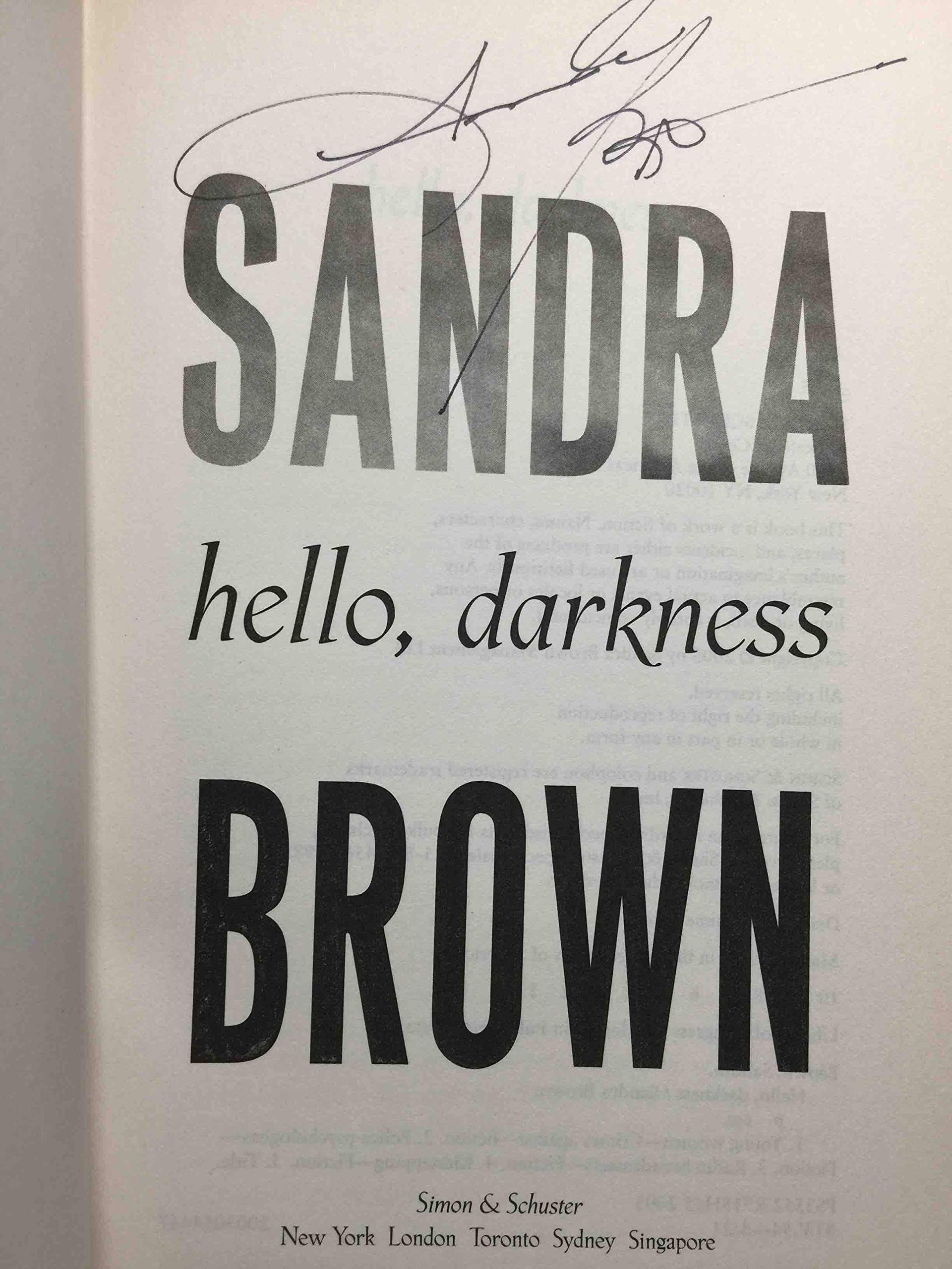 Hello, Darkness The Happy Book Stack