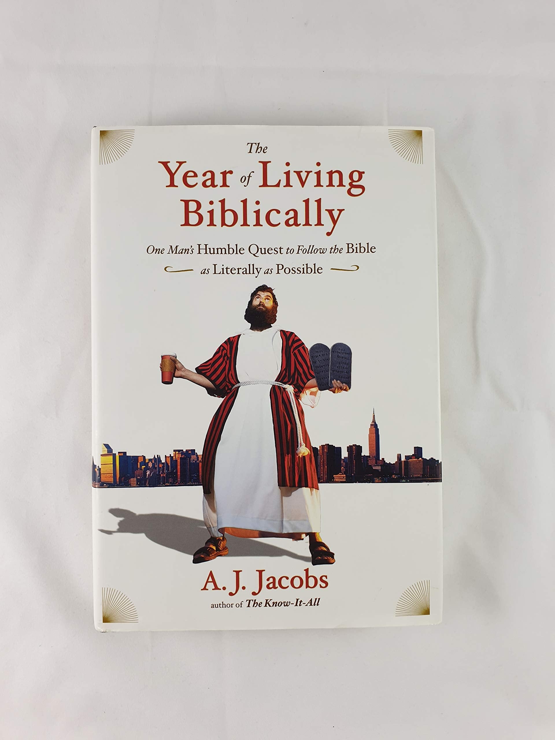 The Year of Living Biblically: One Man's Humble Quest to Follow the Bible as Literally as Possible The Happy Book Stack