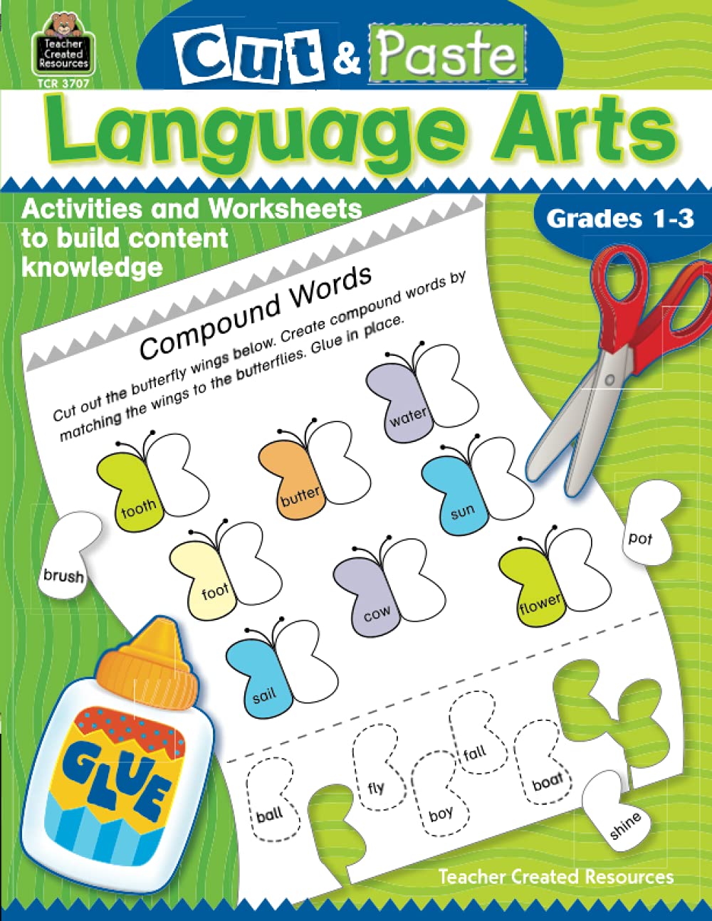 Cut and Paste: Language Arts: Language Arts (Cut & Paste) The Happy Book Stack