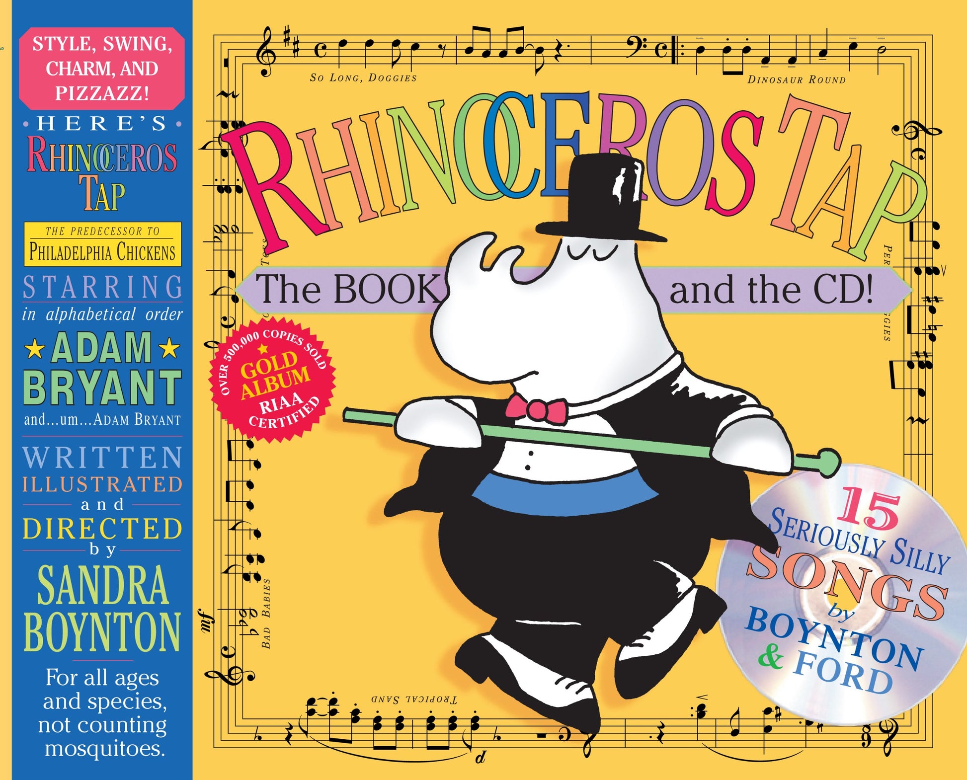 Rhinoceros Tap: 15 Seriously Silly Songs The Happy Book Stack