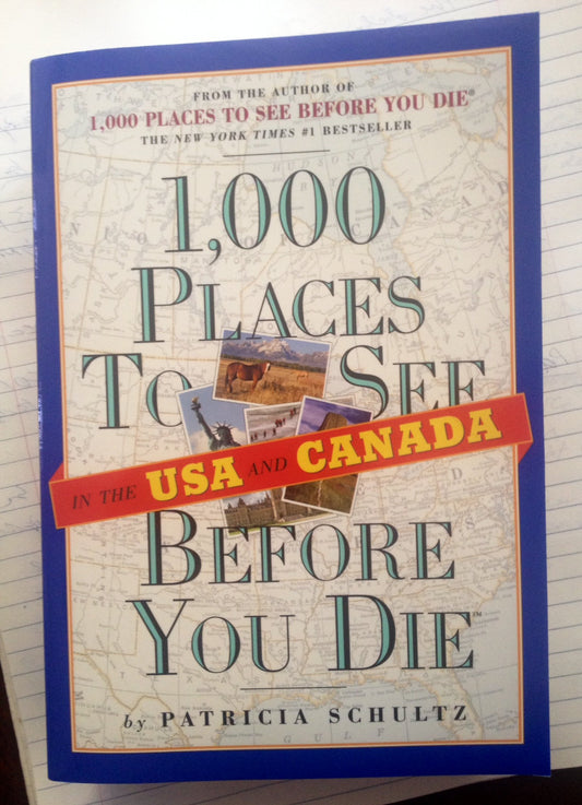 1,000 Places to See in the U.s.a. & Canada Before You Die The Happy Book Stack