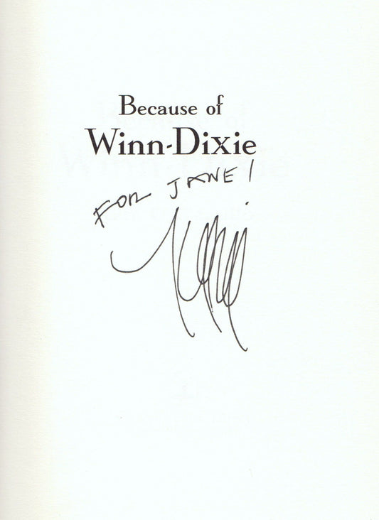 Because of Winn-Dixie The Happy Book Stack