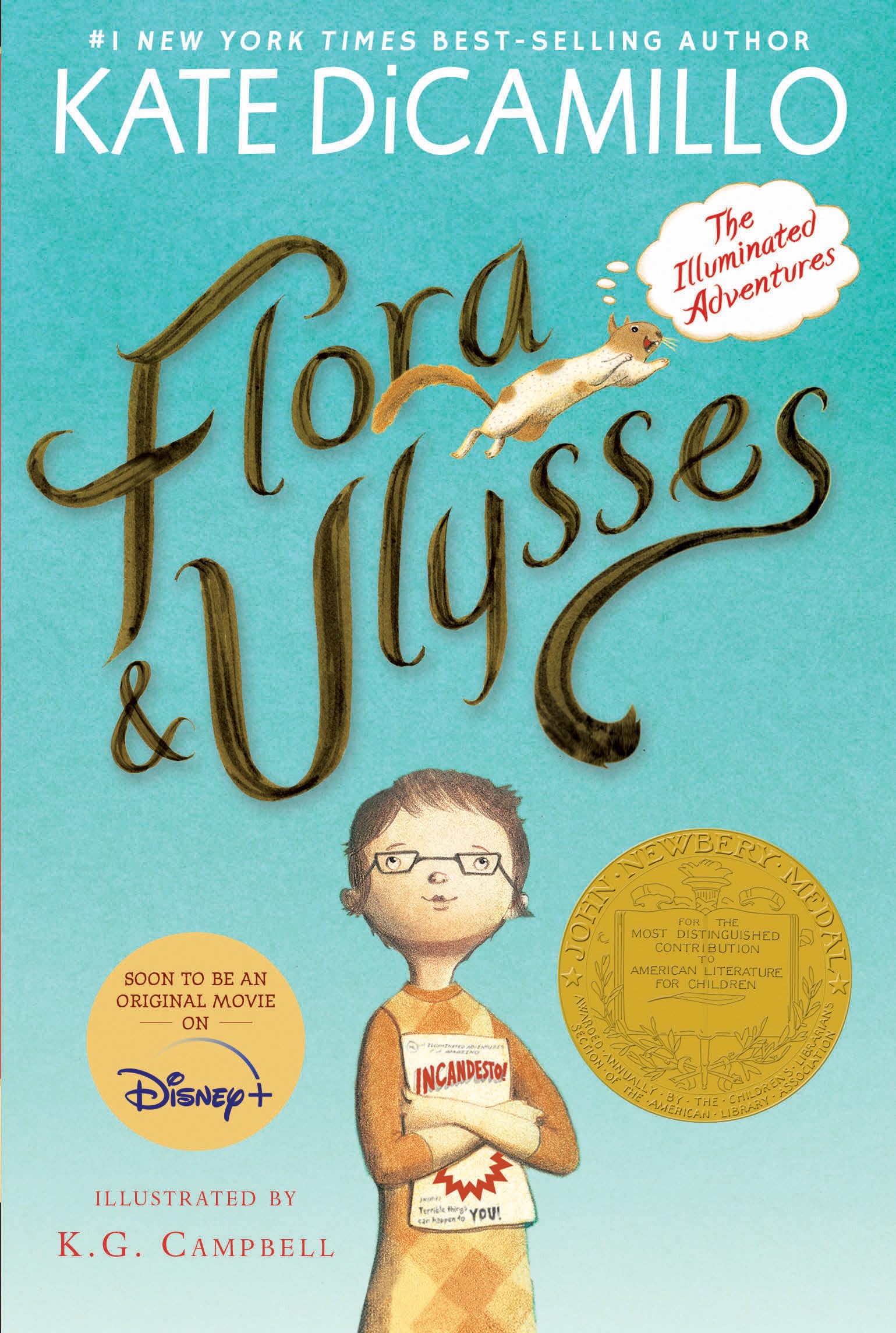 Flora and Ulysses: The Illuminated Adventures (A Middle-Grade Novel About a Cynical Girl and a Superhero Squirrel - For Kids Ages 8-12 in Grades 3-7) The Happy Book Stack