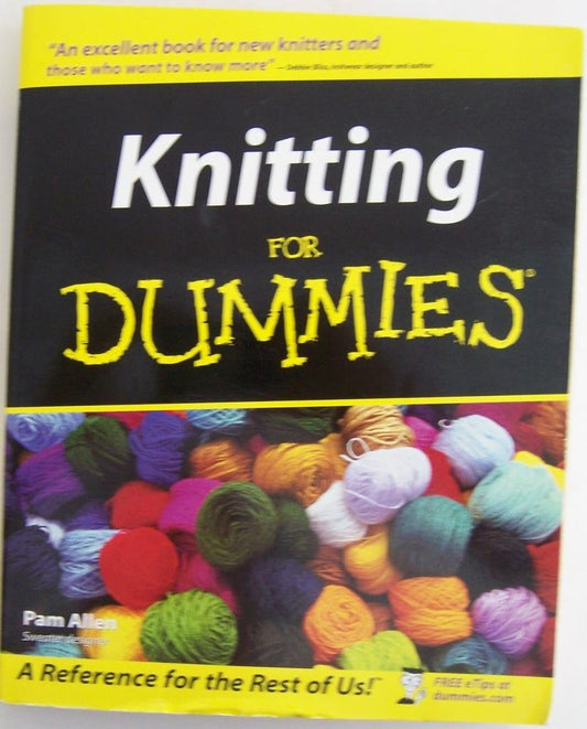 Knitting for Dummies The Happy Book Stack